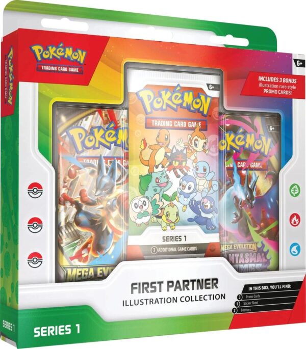 First Patner First Partner Illustration Collection Series 1 – Pokémon TCG 2026