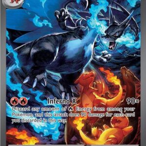 Mega Charizard X ex - 125/094 - ME02: Phantasmal Flames (PFL)